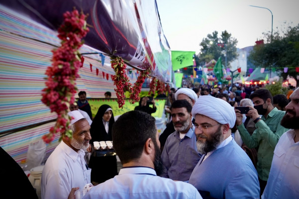 حضور رئیس سازمان تبلیغات اسلامی در مهمانی امت احمد