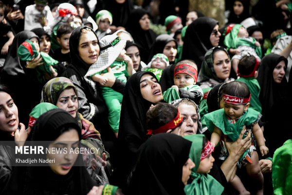 مراسم «شیرخوارگان حسینی» در سراسر کشور