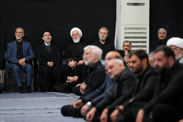 مراسم عزاداری سید و سالار شهیدان(ع) در حسینیه امام خمینی(ره)