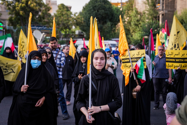 10مرداد | تجمع مردم تهران در پی ترور اسماعیل هنیه