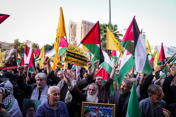 10مرداد | تجمع مردم تهران در پی ترور اسماعیل هنیه