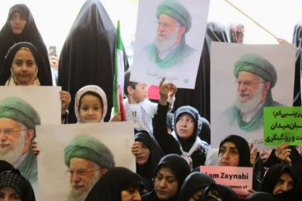 تجمع بانوان زینبی تبریز در محکومیت جنایات صهیونیست ها