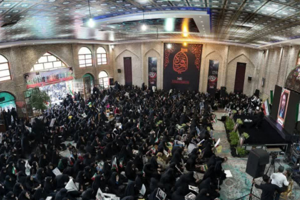 تجمع بانوان زینبی تبریز در محکومیت جنایات صهیونیست ها