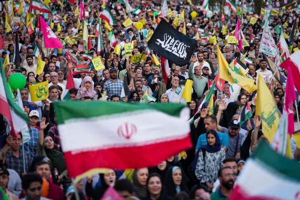 مسيرة الغدير التي امتدت كيلومترات