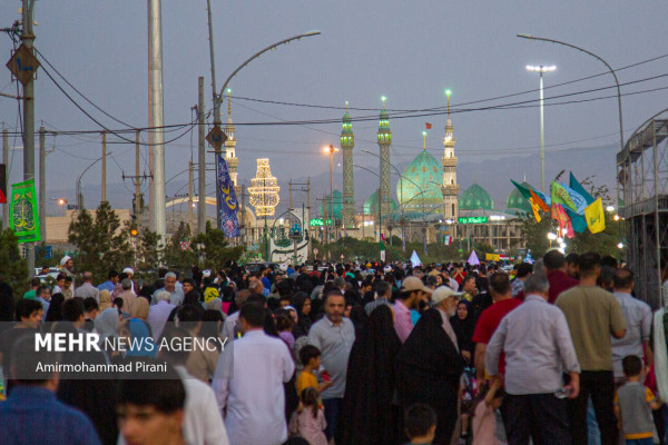 Marcha kilométrica de Ghadir en las provincias