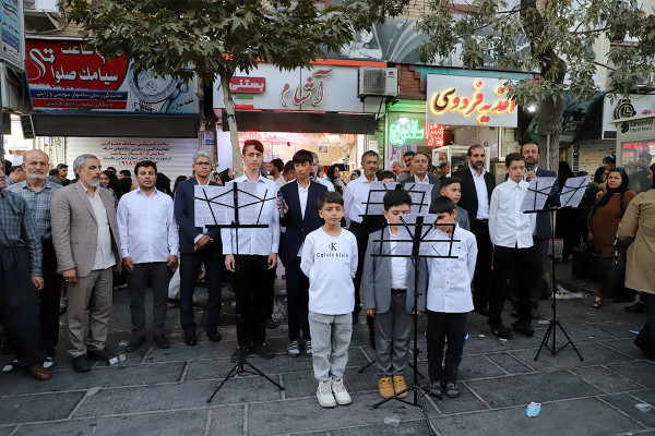 سنندج میں امت احمد کی عظیم تقریب