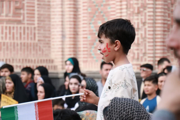 اردبیل یکصدا «مرگ بر اسرائیل»