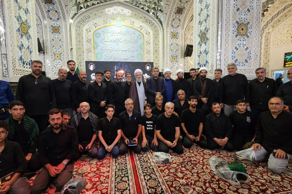 مازندران | حضور هیئات مذهبی در مشهد مقدس