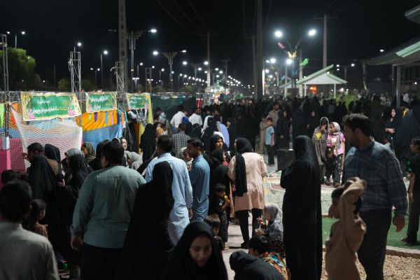 برپایی مهمانی بزرگ «امت احمد (ص)» در ریگان با غرفه‌های متنوع مردمی