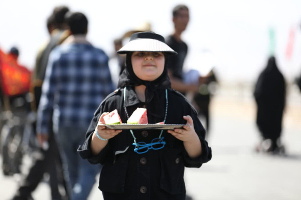 گزارش تصویری مراسم جاماندگان اربعین