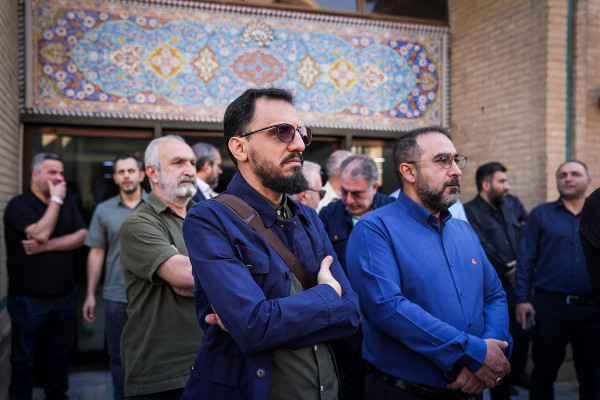 مراسم تشییع پیکر محمد کاسبی