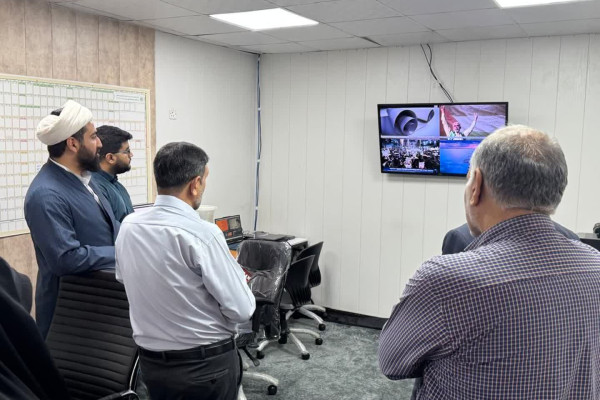 بازدید ذی حساب و همکاران اداره مالی اداره کل تبلیغات اسلامی خوزستان