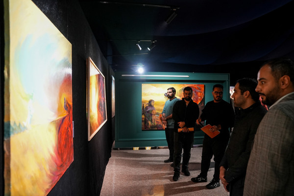 نمایشگاه آثار نقاشی عبدالحمید قدیریان