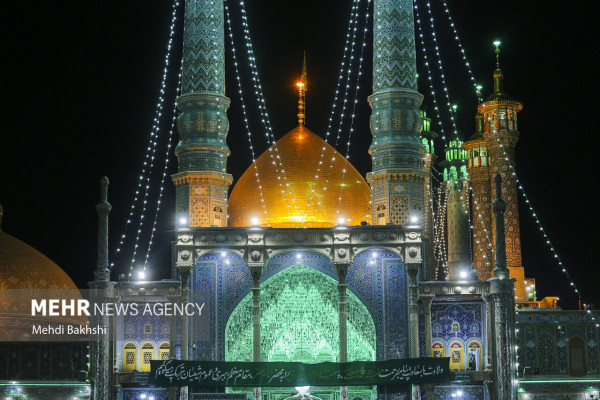 جشن ولادت پیامبر اکرم(ص) در حرم حضرت معصومه(س)