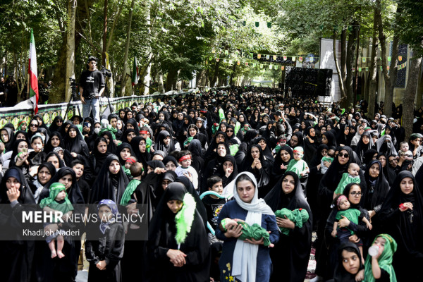 مراسم «شیرخوارگان حسینی» در سراسر کشور