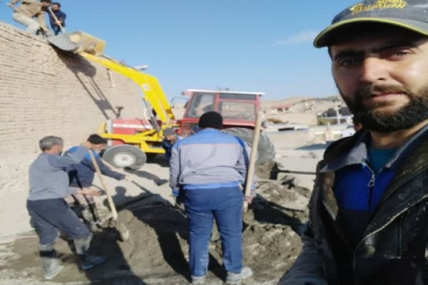 روایت ۶ سال فداکاری روحانی همه‌فن‌حریف روستای نگینان