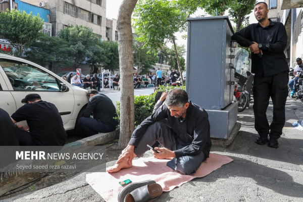 مراسم قرائت دعای عرفه