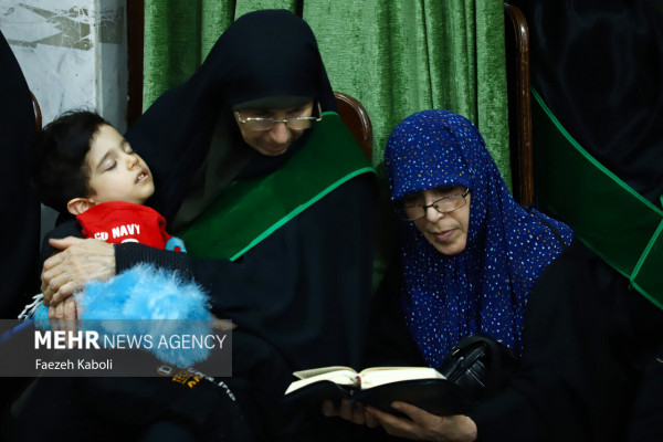 مراسم قرائت دعای عرفه