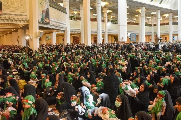 بیست‌وسومین همایش جهانی شیرخوارگان حسینی برگزار شد