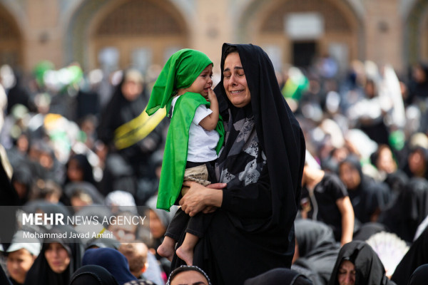مراسم «شیرخوارگان حسینی» در سراسر کشور