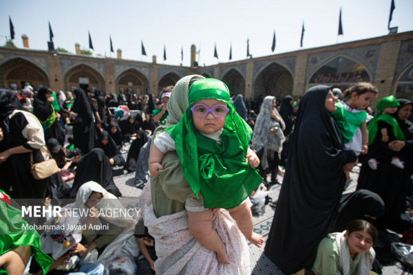 مراسم «شیرخوارگان حسینی» در سراسر کشور