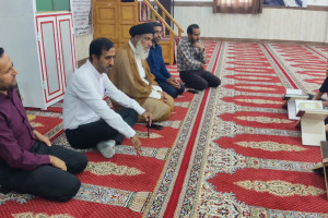 بازدید مسئول اداره تبلیغات اسلامی دشتی از مؤسسه حفظ «بیت‌الاحزان» خورموج